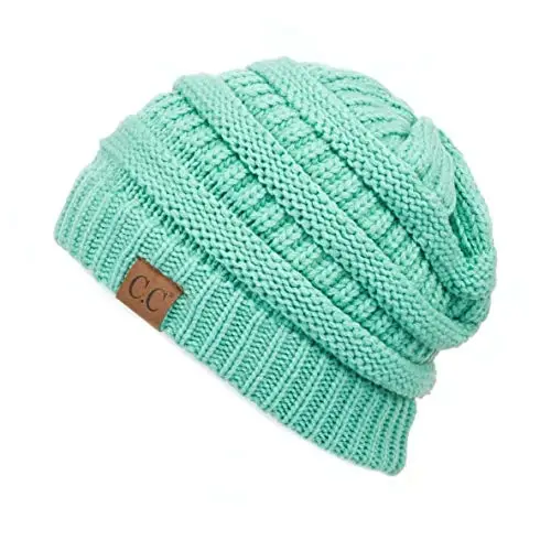 C.C Exclusives Cable Knit Beanie - Thick, Soft & Warm Chunky Beanie Hats - MODAZONE
