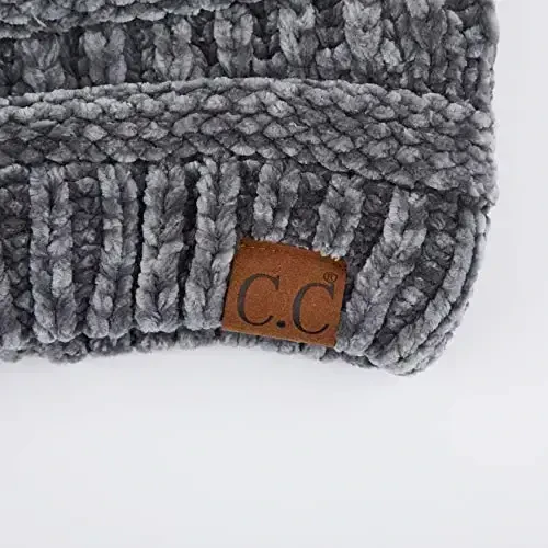 C.C Exclusives Cable Knit Beanie - Thick, Soft & Warm Chunky Beanie Hats - 3