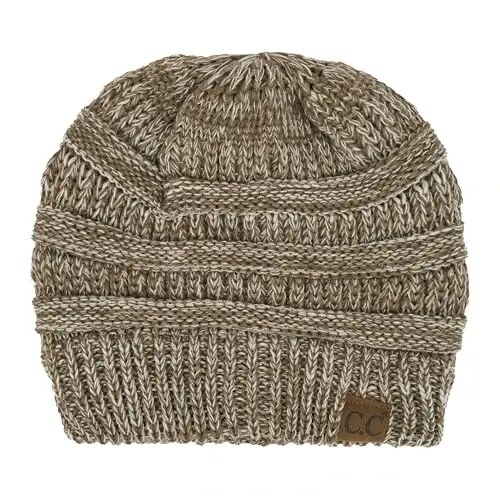 C.C Exclusives Cable Knit Beanie - Thick, Soft & Warm Chunky Beanie Hats - C.C