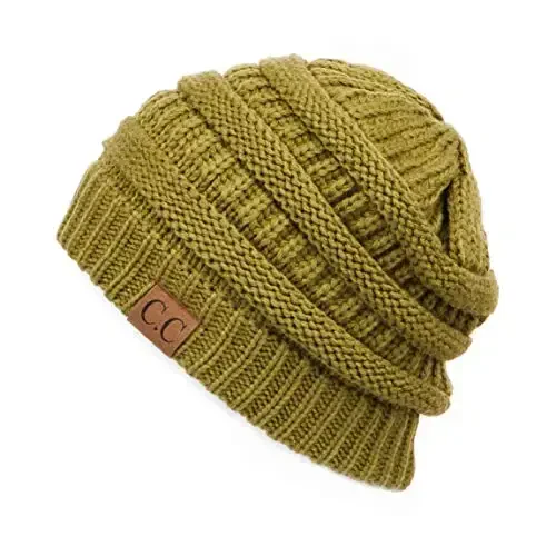 C.C Exclusives Cable Knit Beanie - Thick, Soft & Warm Chunky Beanie Hats - 1