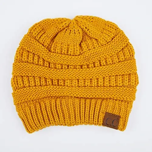 C.C Exclusives Cable Knit Beanie - Thick, Soft & Warm Chunky Beanie Hats - C.C (1)