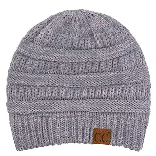 C.C Exclusives Cable Knit Beanie - Thick, Soft & Warm Chunky Beanie Hats 