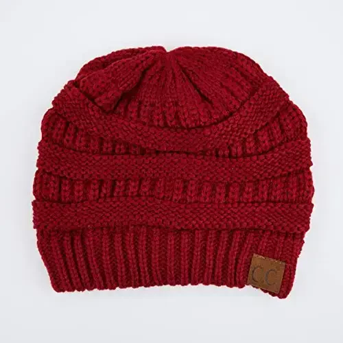 C.C Exclusives Cable Knit Beanie - Thick, Soft & Warm Chunky Beanie Hats - 2