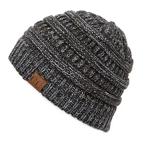 C.C Exclusives Cable Knit Beanie - Thick, Soft & Warm Chunky Beanie Hats - 1