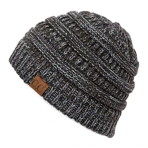 C.C Exclusives Cable Knit Beanie - Thick, Soft & Warm Chunky Beanie Hats - 1