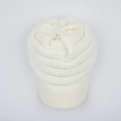 C.C Hatsandscarf Exclusives Women's Ribbed Knit Hat with Brim (YJ-131)(YJ-2023) - CHEVEUX CORP. (1)