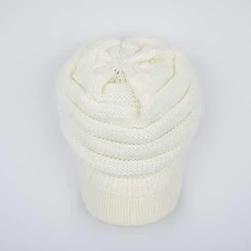 C.C Hatsandscarf Exclusives Women's Ribbed Knit Hat with Brim (YJ-131)(YJ-2023) - 2