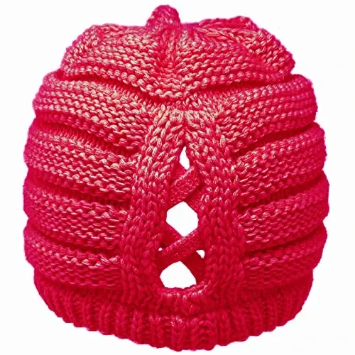 C.C Hatsandscarf Exclusives Women's Ribbed Knit Hat with Brim (YJ-131)(YJ-2023) - 3