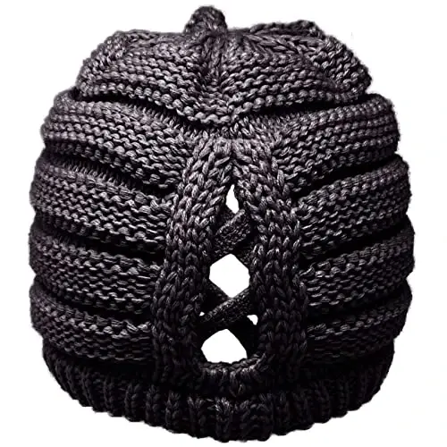 C.C Hatsandscarf Exclusives Women's Ribbed Knit Hat with Brim (YJ-131)(YJ-2023) - 3
