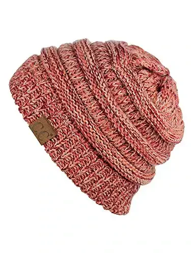 C.C Trendy Warm Chunky Soft Stretch Cable Knit Beanie - MODAZONE (1)