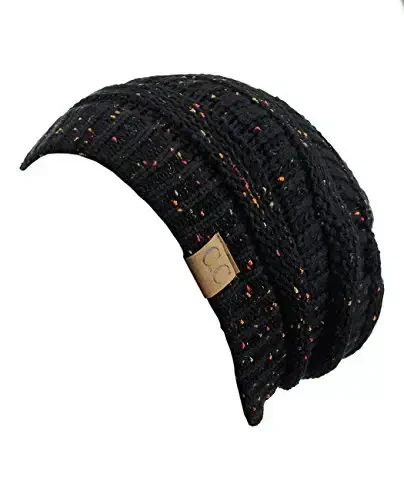 C.C Trendy Warm Chunky Soft Stretch Cable Knit Beanie - 2