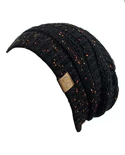 C.C Trendy Warm Chunky Soft Stretch Cable Knit Beanie - C.C (1)