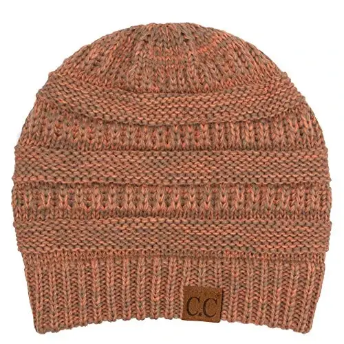 C.C Exclusives Cable Knit Beanie - Thick, Soft & Warm Chunky Beanie Hats - 1
