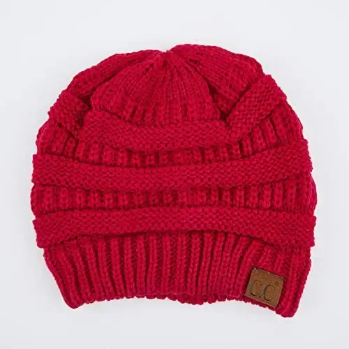 C.C Exclusives Cable Knit Beanie - Thick, Soft & Warm Chunky Beanie Hats - 2