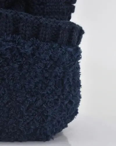 C.C Beanie Fuzzy Fleece Lining Warm Oversized Chunky Soft Stretchy Ribbed Slouchy Knit Hat with Visor Brim - 6