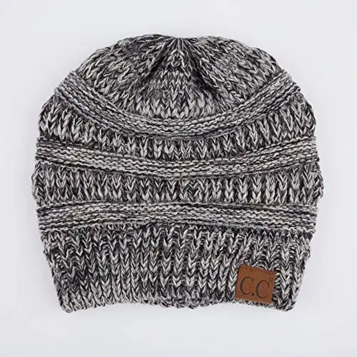 C.C Trendy Warm Chunky Soft Stretch Cable Knit Beanie - 2