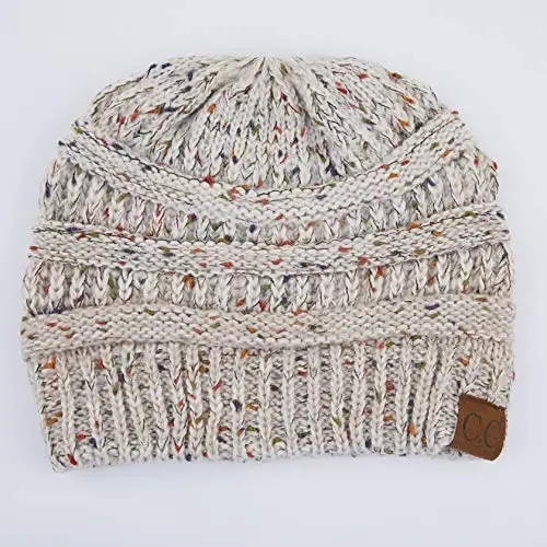 C.C Trendy Warm Chunky Soft Stretch Cable Knit Beanie - C.C (1)