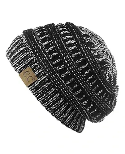 C.C Trendy Warm Chunky Soft Stretch Cable Knit Beanie - C.C (1)