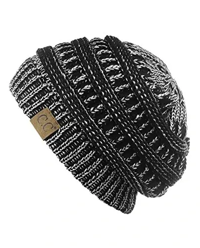 C.C Trendy Warm Chunky Soft Stretch Cable Knit Beanie - 2
