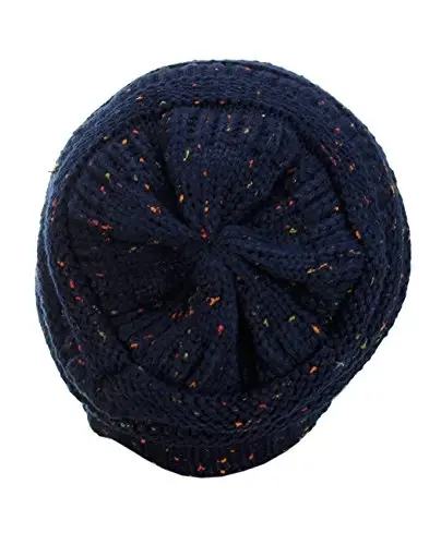 C.C Trendy Warm Chunky Soft Stretch Cable Knit Beanie - 3