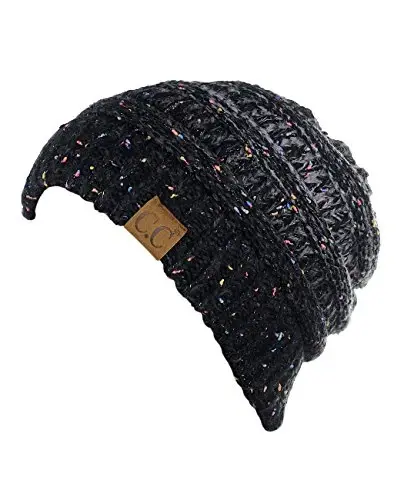 C.C Trendy Warm Chunky Soft Stretch Cable Knit Beanie - 3