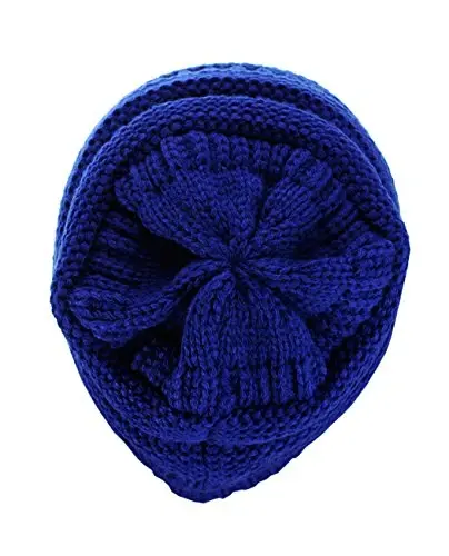 C.C Trendy Warm Chunky Soft Stretch Cable Knit Beanie - 3