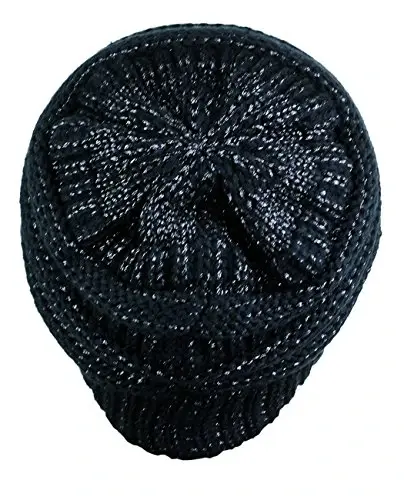 C.C Trendy Warm Chunky Soft Stretch Cable Knit Beanie - 4