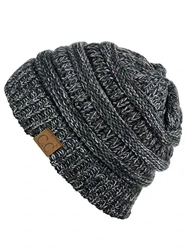 C.C Trendy Warm Chunky Soft Stretch Cable Knit Beanie - C.C (1)