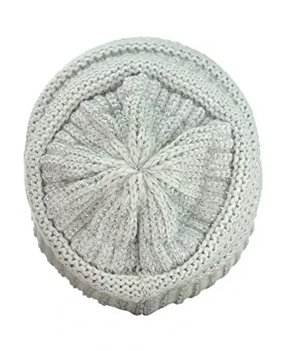 C.C Trendy Warm Chunky Soft Stretch Cable Knit Beanie - 3