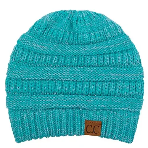 C.C Trendy Warm Chunky Soft Stretch Cable Knit Beanie 