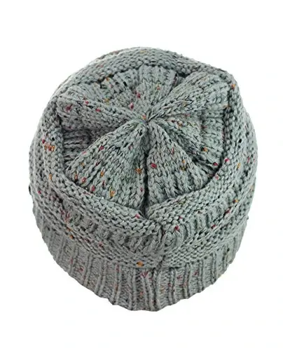 C.C Trendy Warm Chunky Soft Stretch Cable Knit Beanie - 4