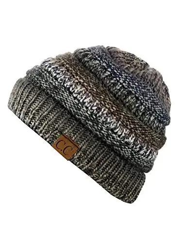 C.C Trendy Warm Chunky Soft Stretch Cable Knit Beanie - 3