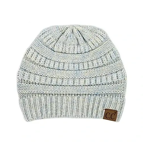 C.C Trendy Warm Chunky Soft Stretch Cable Knit Beanie 