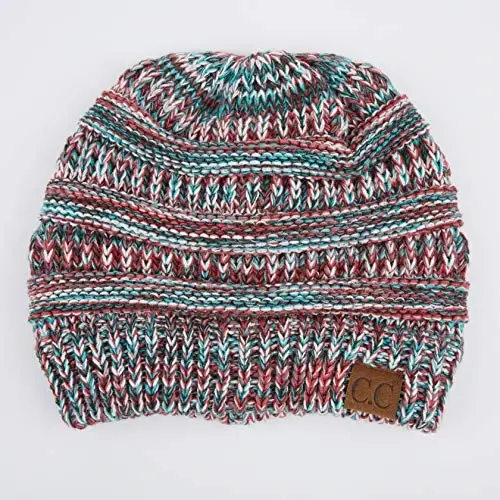 C.C Trendy Warm Chunky Soft Stretch Cable Knit Beanie - 2