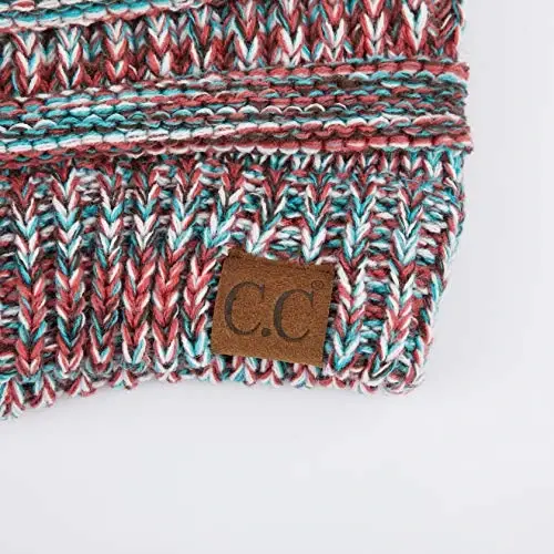 C.C Trendy Warm Chunky Soft Stretch Cable Knit Beanie - 3