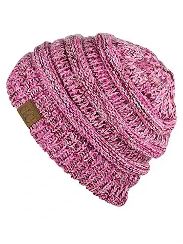 C.C Trendy Warm Chunky Soft Stretch Cable Knit Beanie - C.C (1)