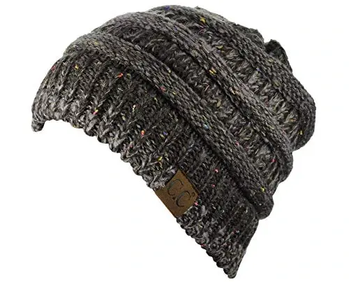 C.C Trendy Warm Chunky Soft Stretch Cable Knit Beanie - 2