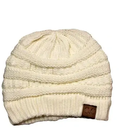 C.C Trendy Warm Chunky Soft Stretch Cable Knit Beanie - C.C (1)