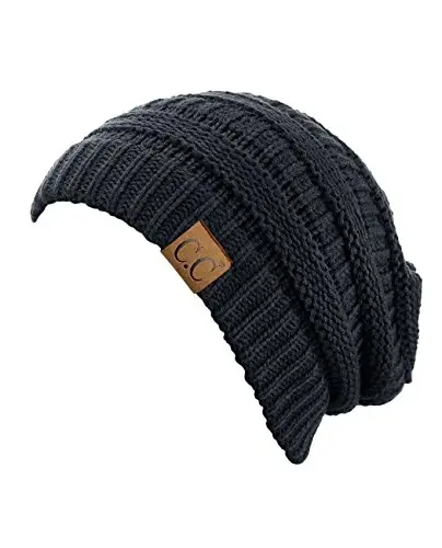 C.C Trendy Warm Chunky Soft Stretch Cable Knit Beanie - C.C (1)
