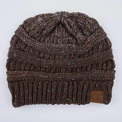 C.C Trendy Warm Chunky Soft Stretch Cable Knit Beanie - 2