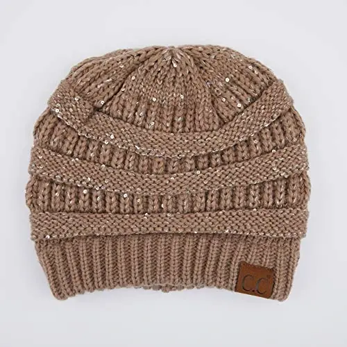 C.C Trendy Warm Chunky Soft Stretch Cable Knit Beanie - 2