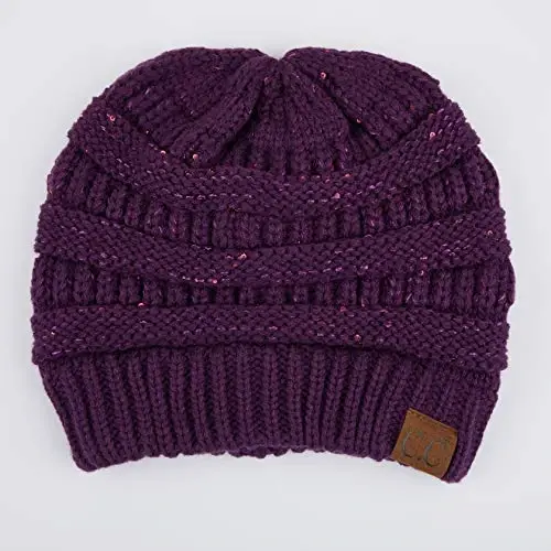 C.C Trendy Warm Chunky Soft Stretch Cable Knit Beanie - 2