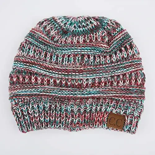 C.C Trendy Warm Chunky Soft Stretch Cable Knit Beanie - 2