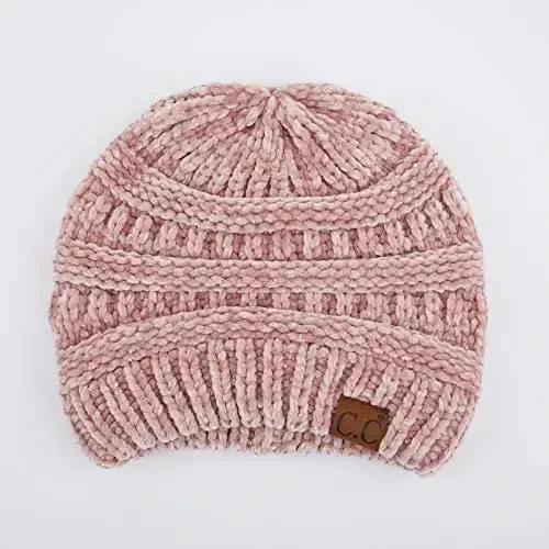 C.C Trendy Warm Chunky Soft Stretch Cable Knit Beanie - 2