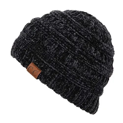 C.C Trendy Warm Chunky Soft Stretch Cable Knit Beanie - 1