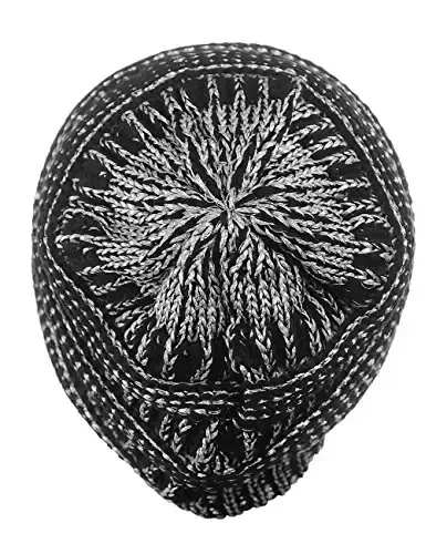 C.C Trendy Warm Chunky Soft Stretch Cable Knit Beanie - 4