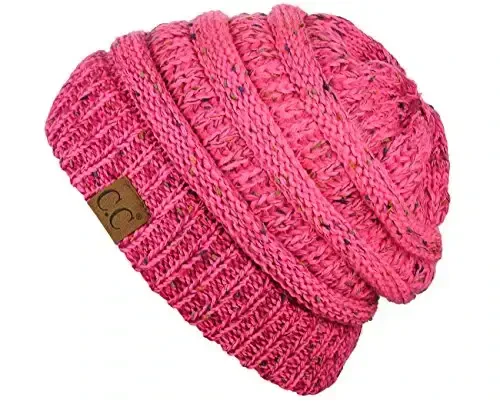C.C Trendy Warm Chunky Soft Stretch Cable Knit Beanie - C.C (1)