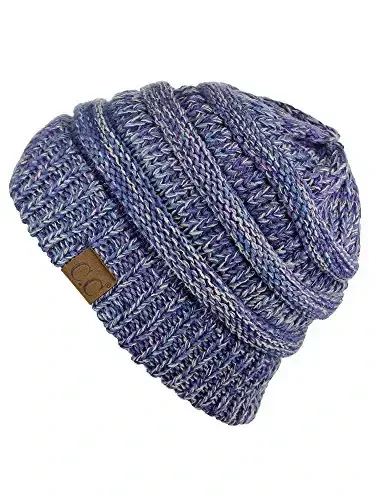 C.C Trendy Warm Chunky Soft Stretch Cable Knit Beanie - 2