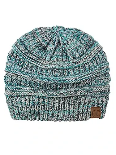 C.C Trendy Warm Chunky Soft Stretch Cable Knit Beanie 
