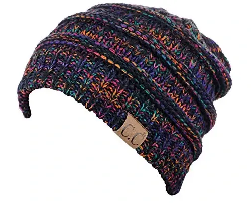 C.C Trendy Warm Chunky Soft Stretch Cable Knit Beanie - 2